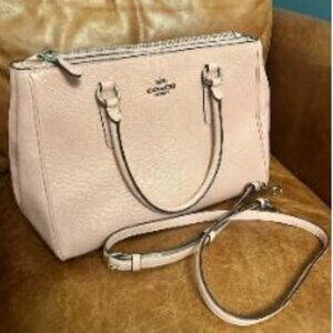 Pink Coach purse EUC